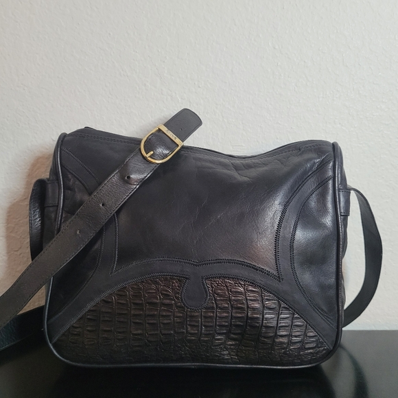 Bally  Vintage  leather  crossbody  bag - Picture 2 of 16